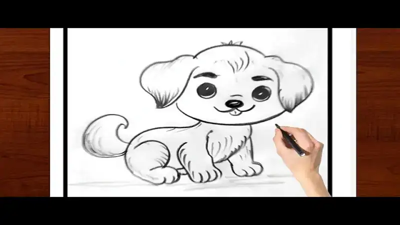 drawing:skfk tathya= dog